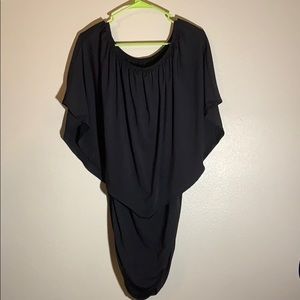 Black cocktail dress